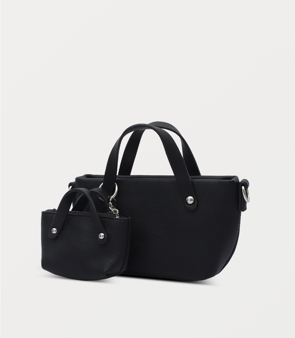 Women Shoulder Bag-BLACK