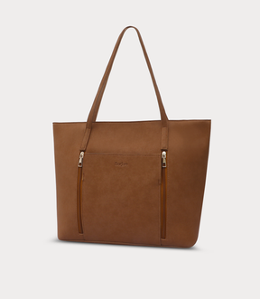 Women Shoulder Bag-BROWN