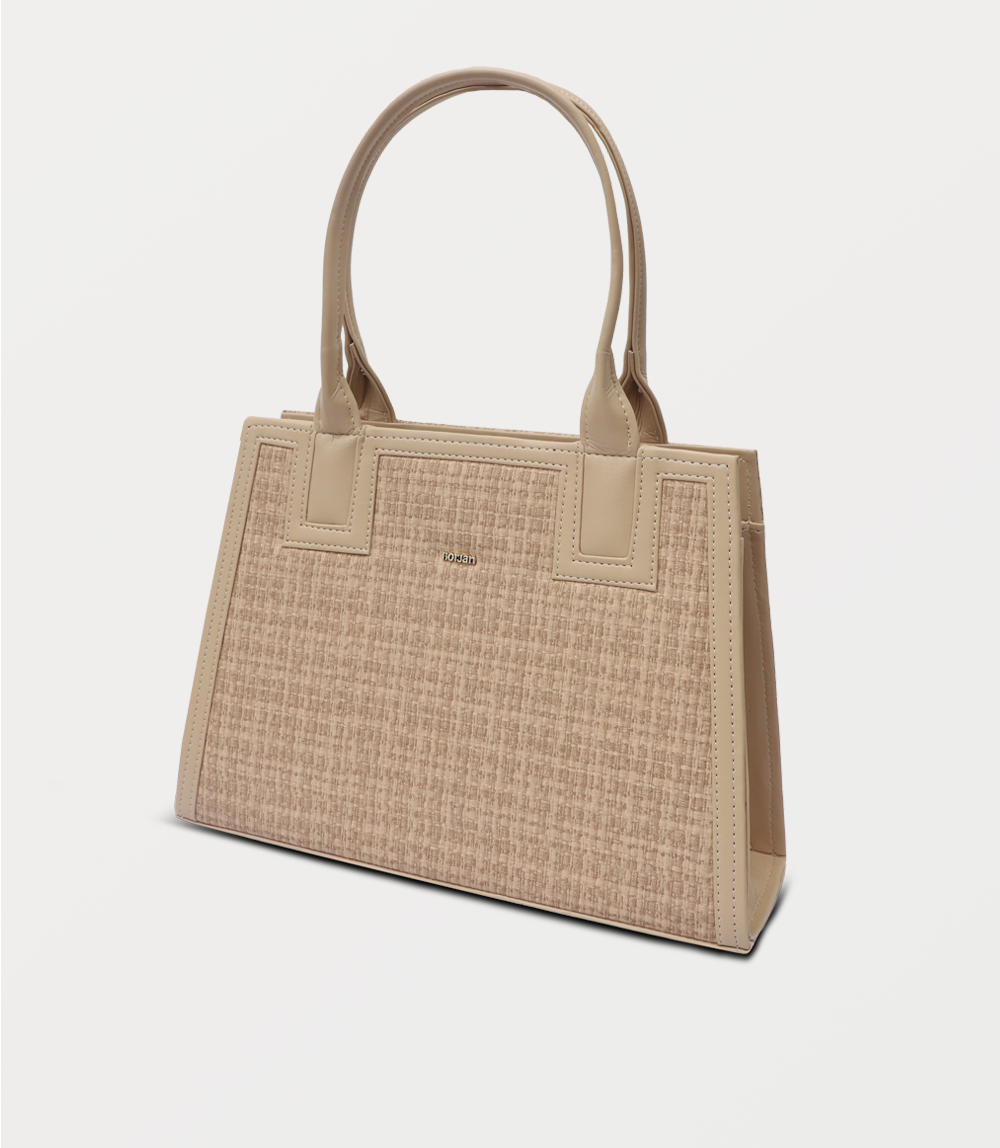 Women Shoulder Bag-BEIGE