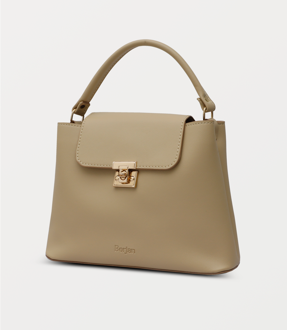 Women Shoulder Bag-BEIGE