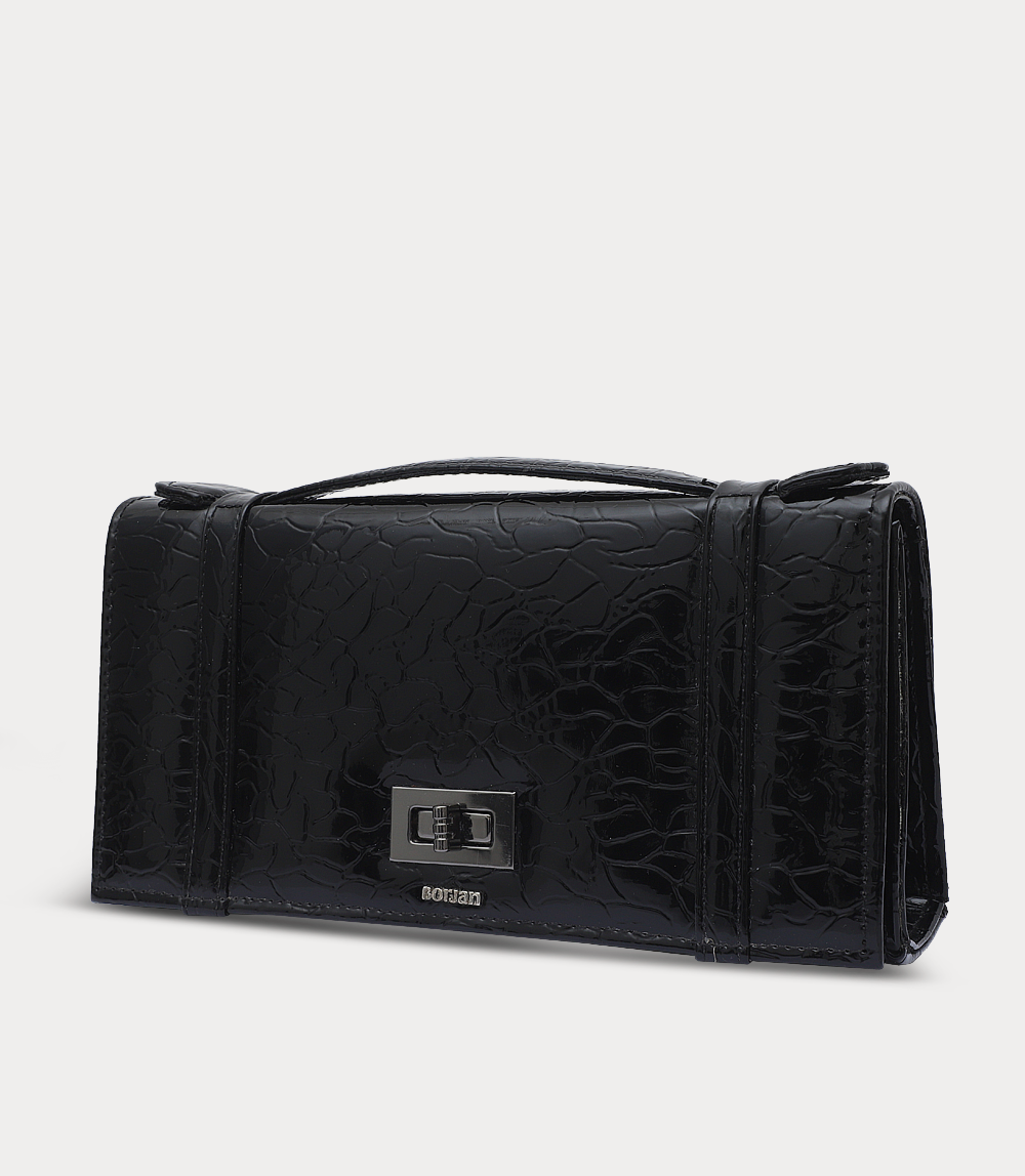 Women Shoulder Bag-BLACK