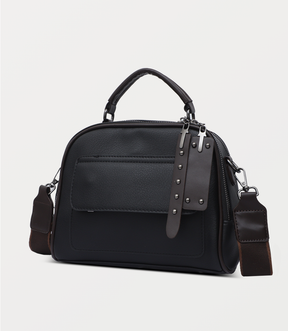Women Shoulder Bag-BLACK