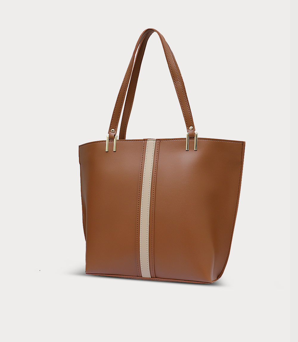 Women Shoulder Bag-TAN