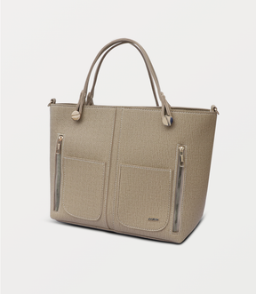 Women Shoulder Bag-BEIGE