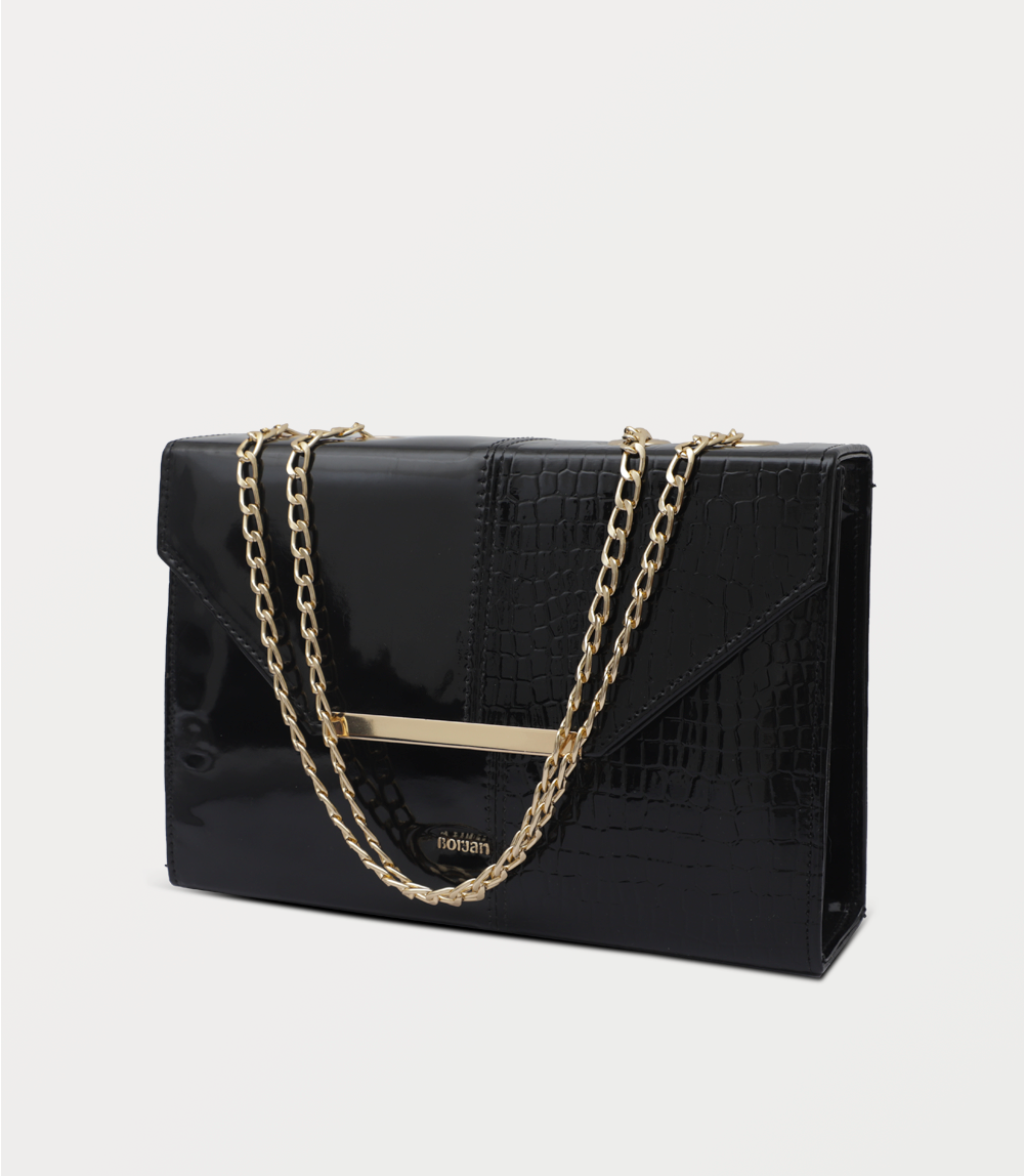 Women Shoulder Bag-BLACK