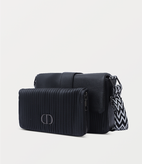 Women Shoulder Bag-BLACK
