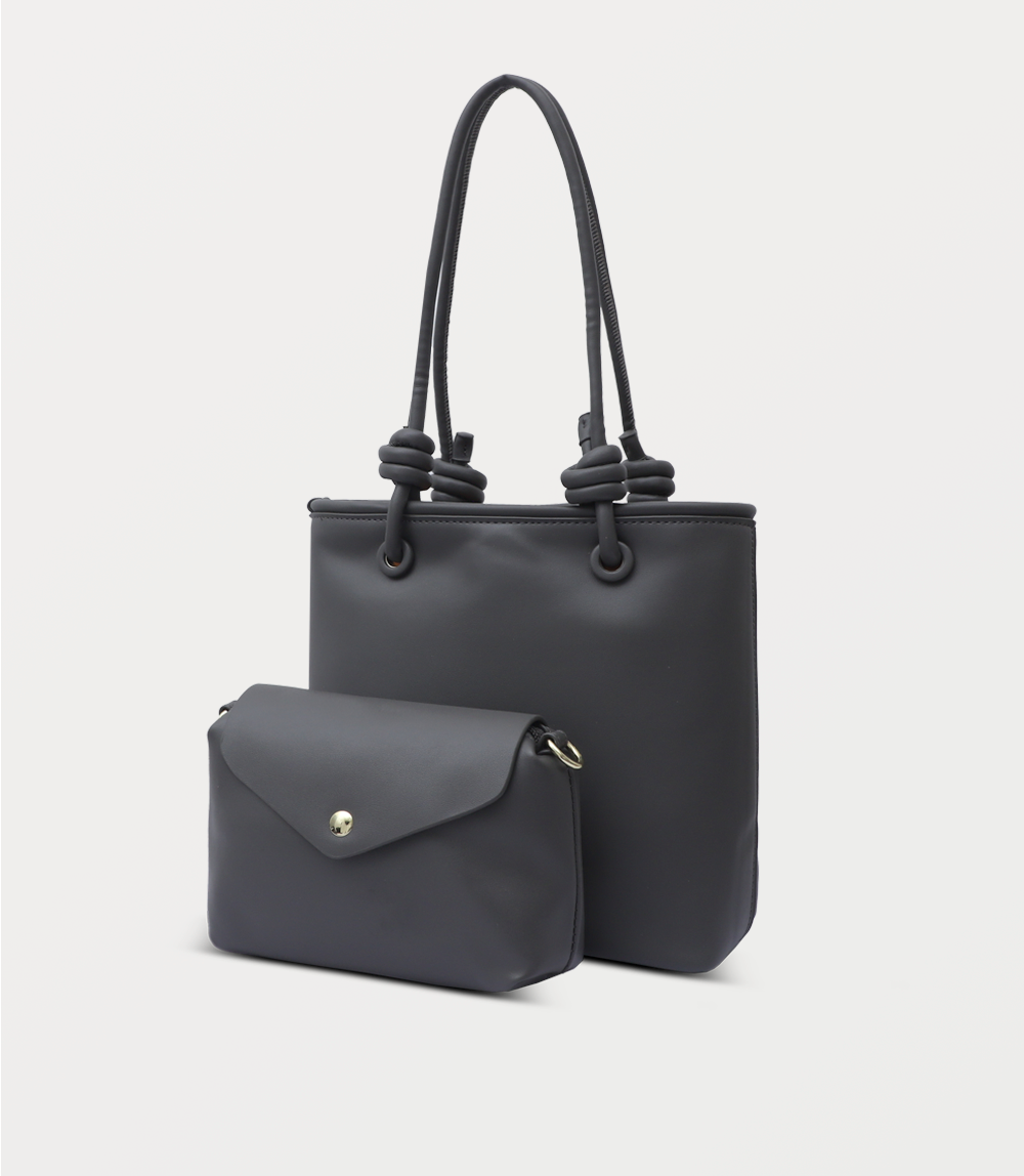 Women Shoulder Bag-GREY