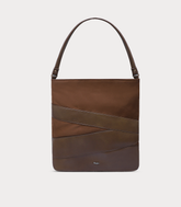 Women Shoulder Bag-BROWN