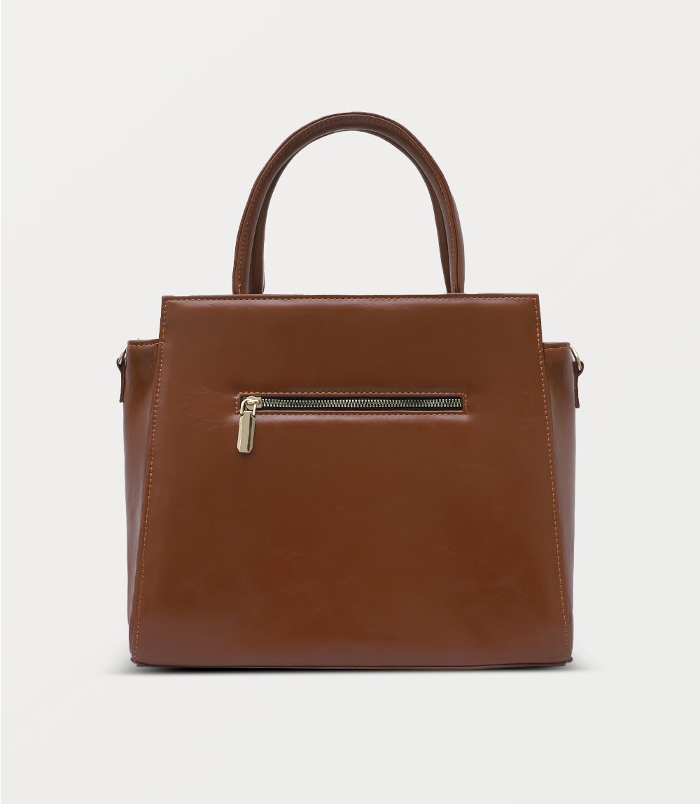 Women Shoulder Bag-TAN