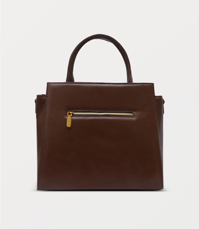 Women Shoulder Bag-DARK BROWN