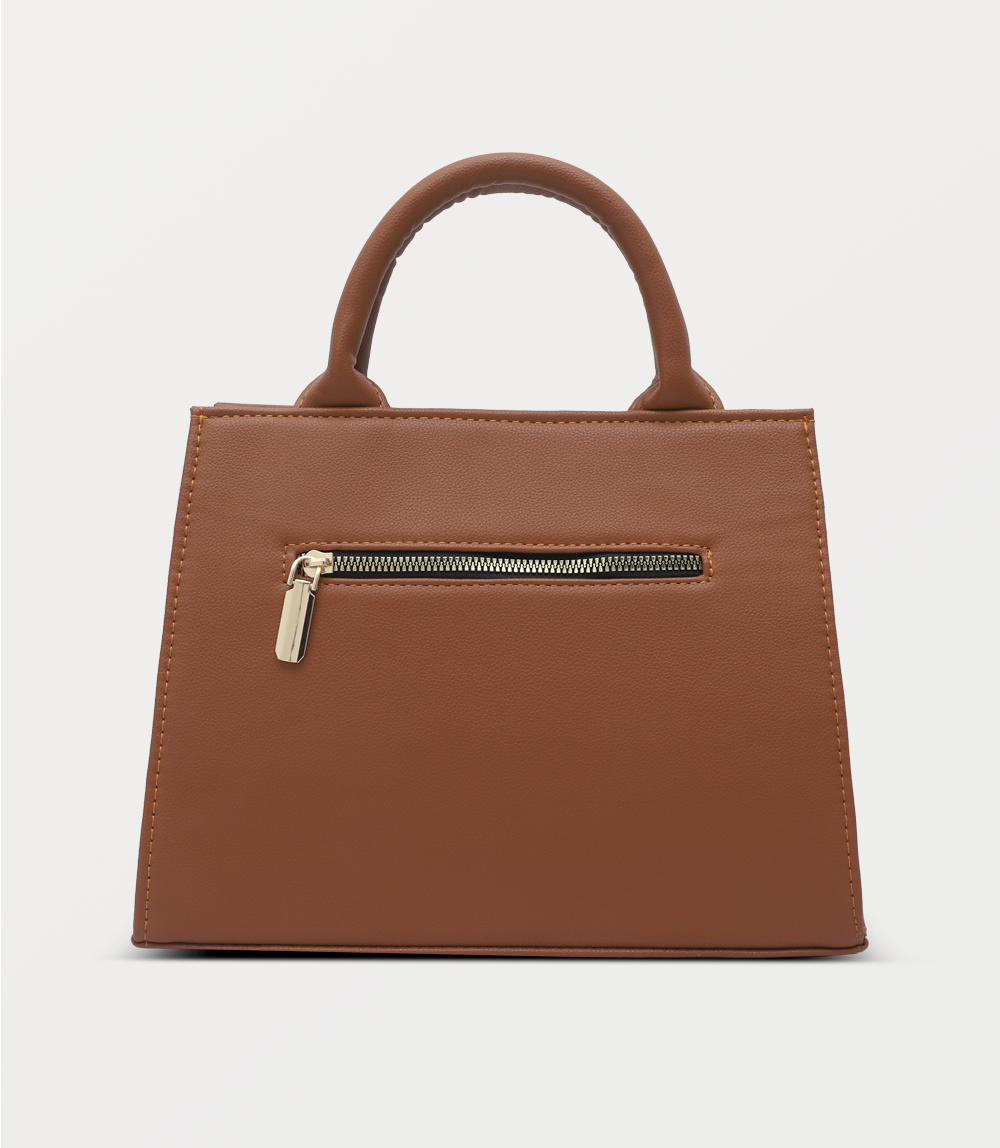 Women Shoulder Bag-TAN