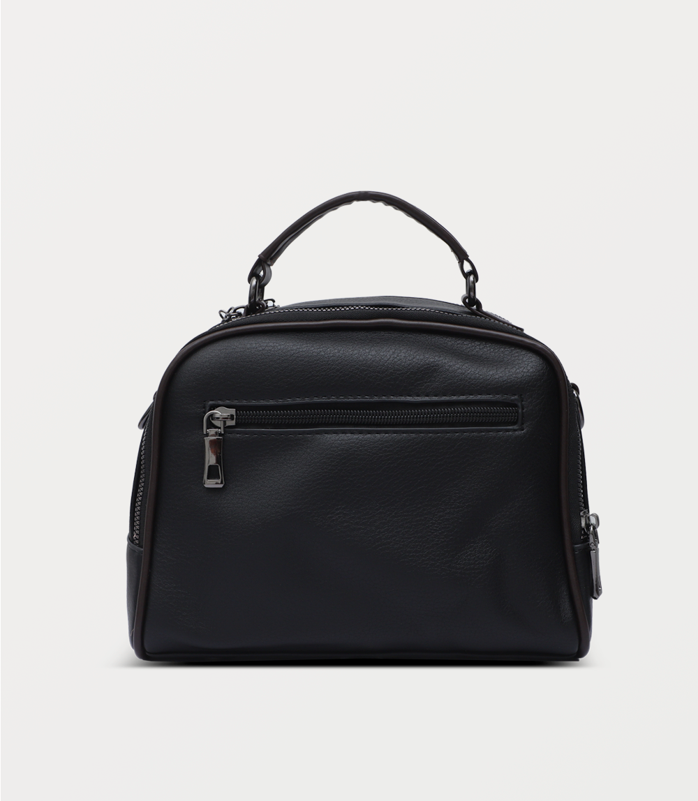 Women Shoulder Bag-BLACK