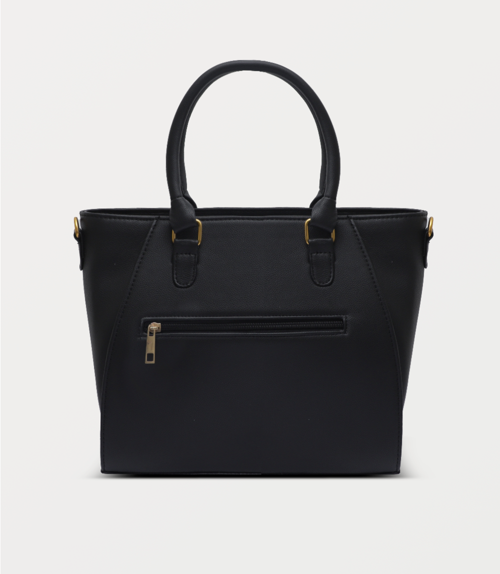 Women Shoulder Bag-BLACK