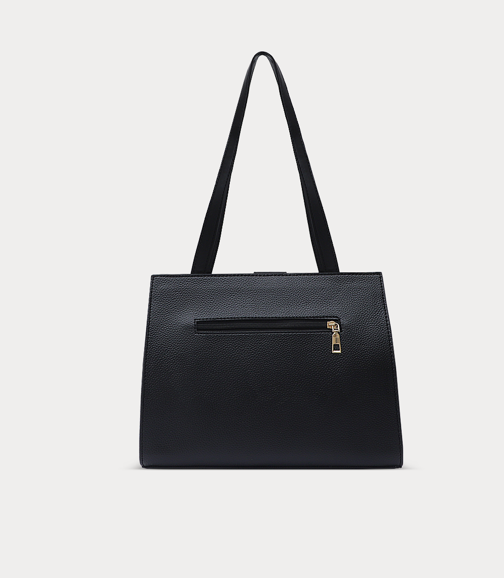 Women Shoulder Bag-BLACK