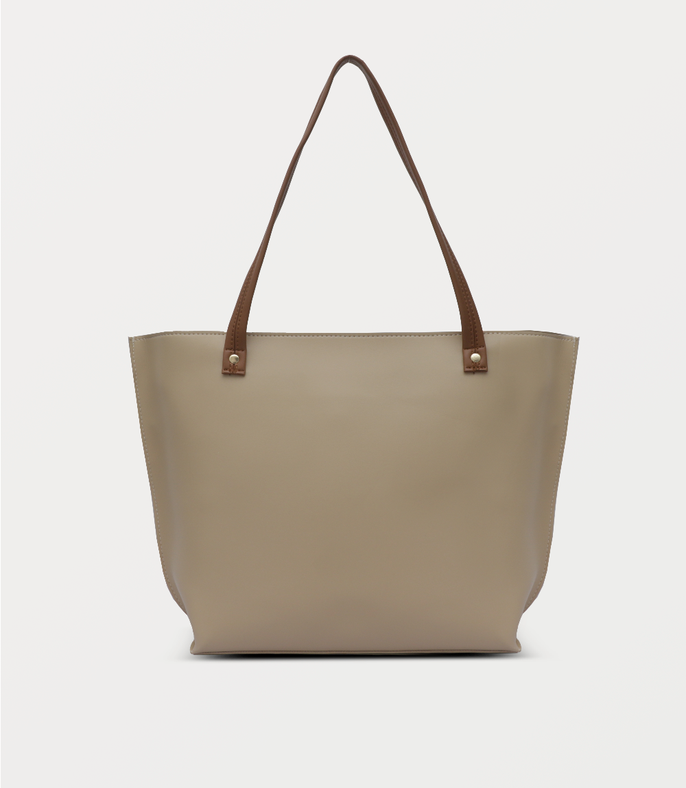 Women Shoulder Bag-BEIGE
