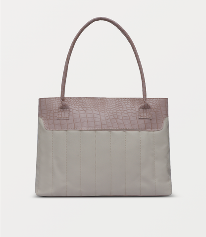 Women Shoulder Bag-PINK BEIGE