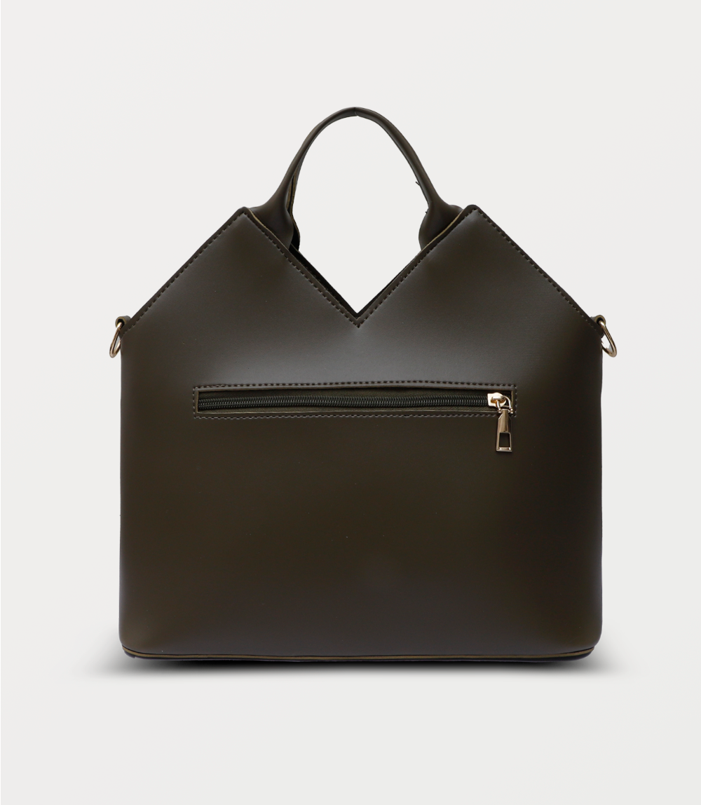 Women Shoulder Bag-OLIVE