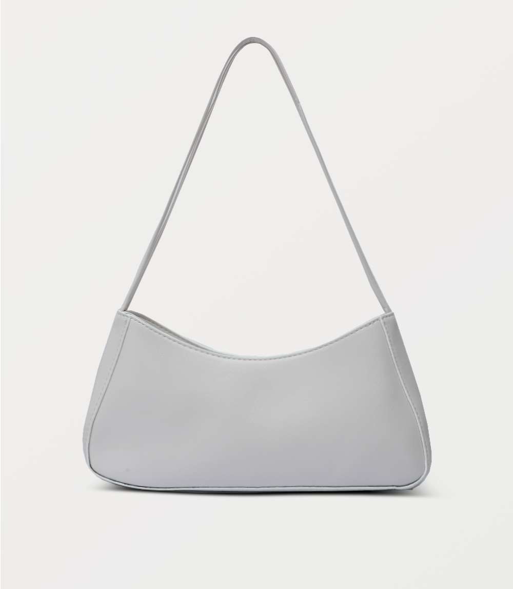 Women Shoulder Bag-WHITE