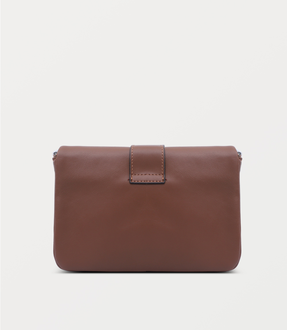 Women Shoulder Bag-BROWN