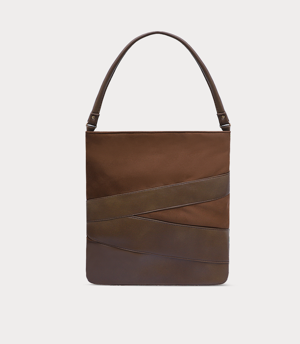 Women Shoulder Bag-BROWN