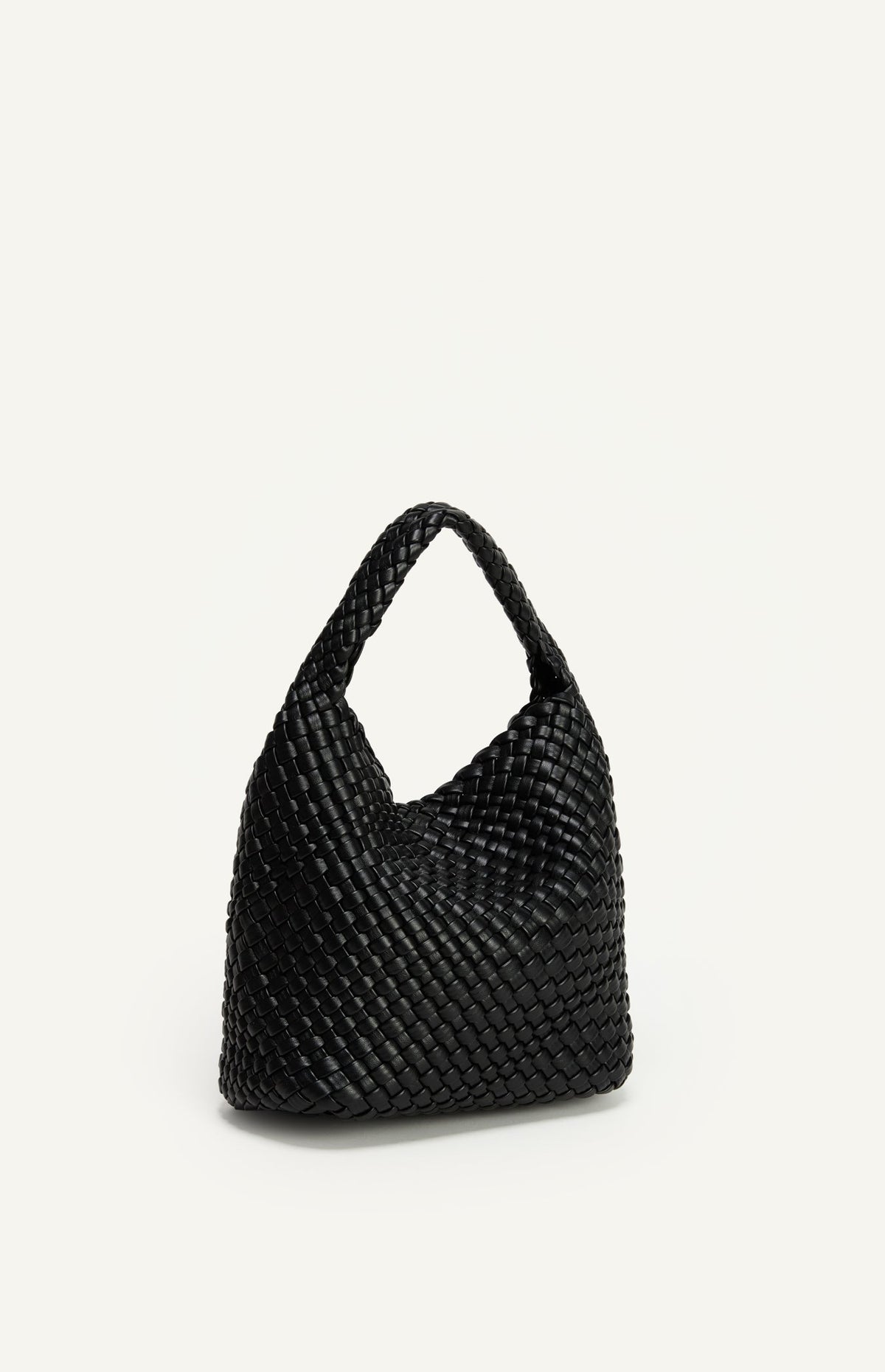 ANGIE HANDLE BAG - BLACK