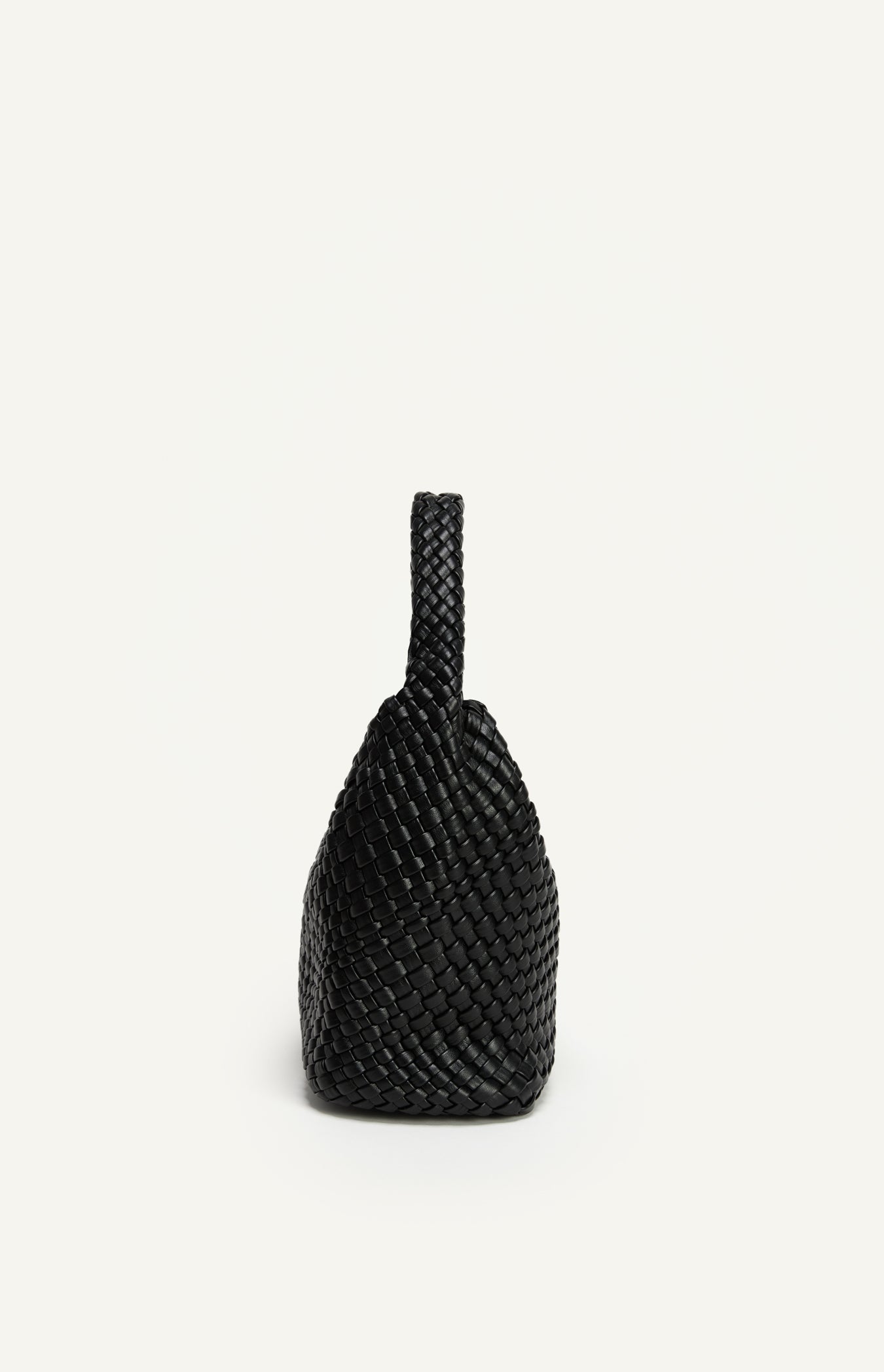 ANGIE HANDLE BAG - BLACK