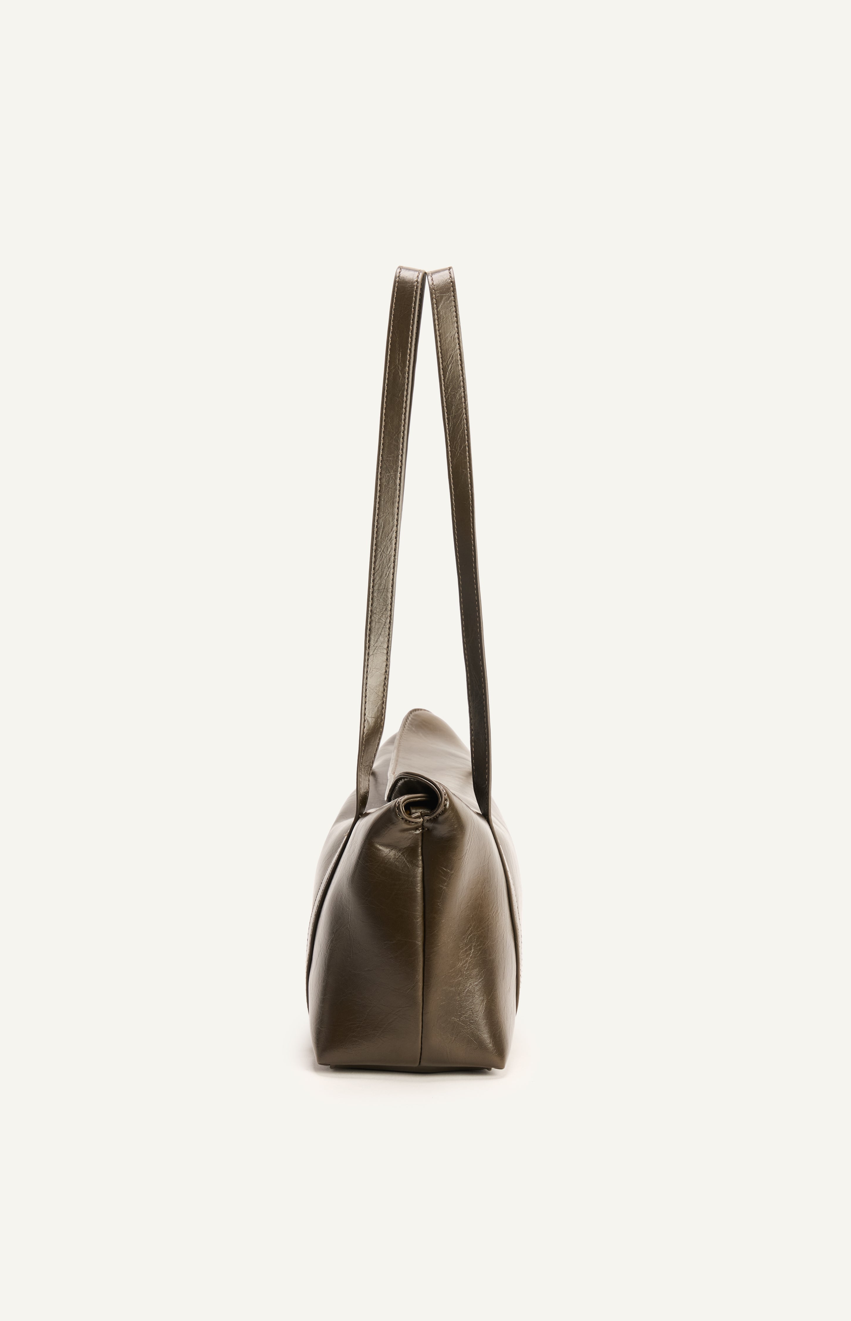 MILA SHOULDER BAG – DARK OLIVE