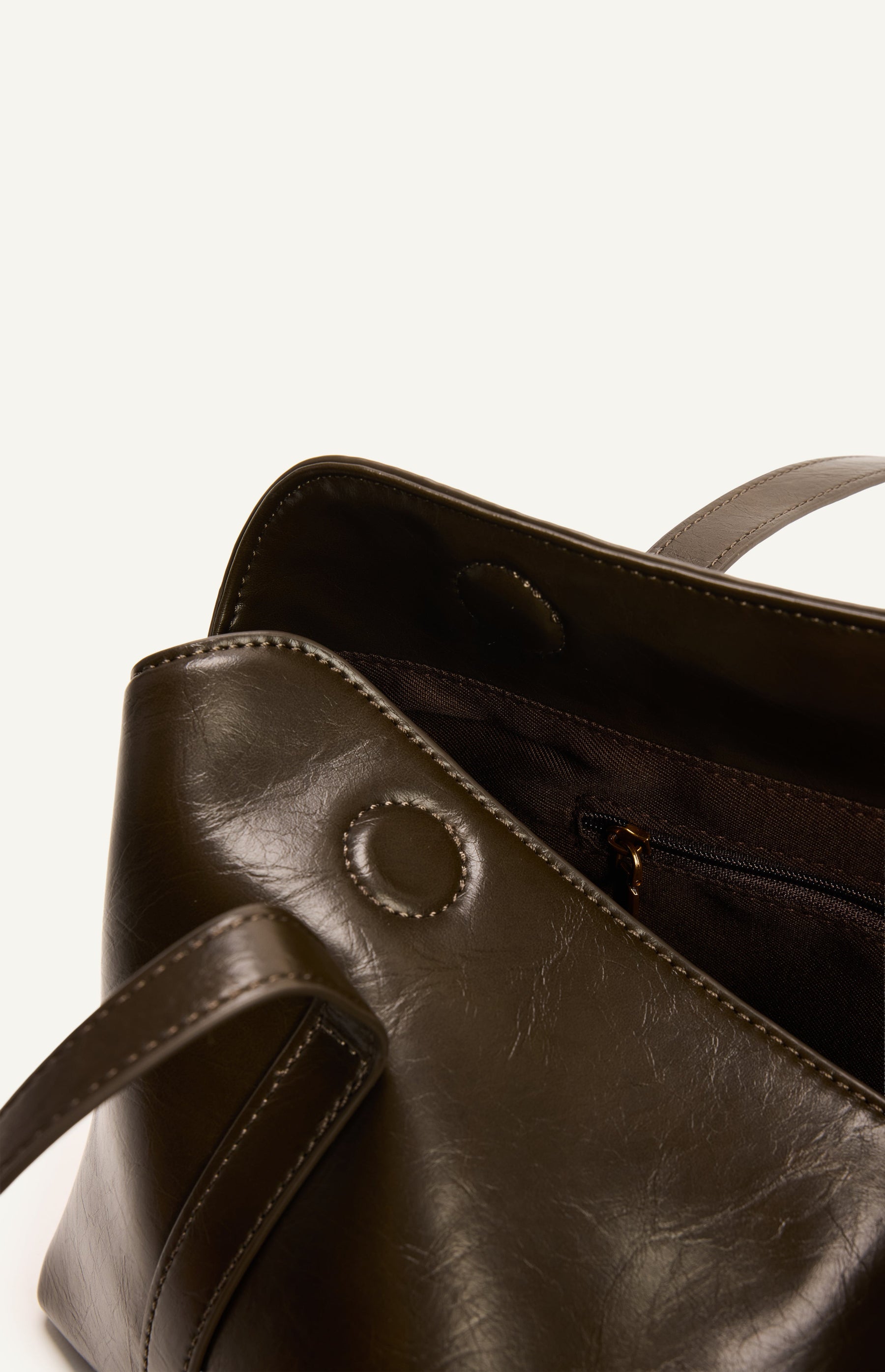 MILA SHOULDER BAG – DARK OLIVE