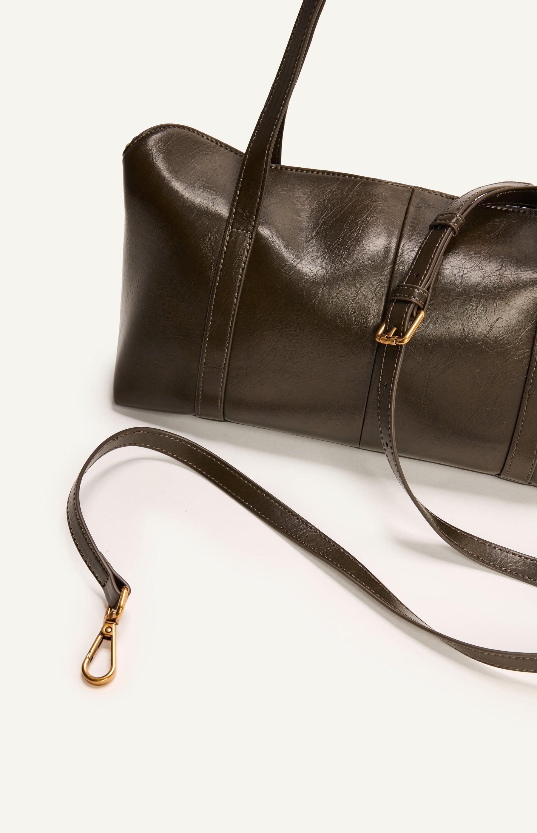 MILA SHOULDER BAG – DARK OLIVE
