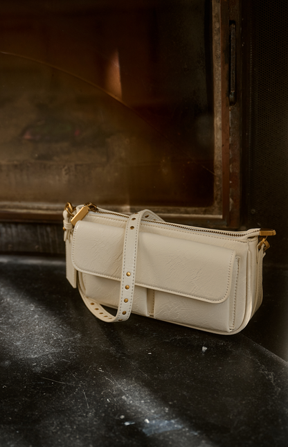 PHOEBE SHOULDER BAG – IVORY