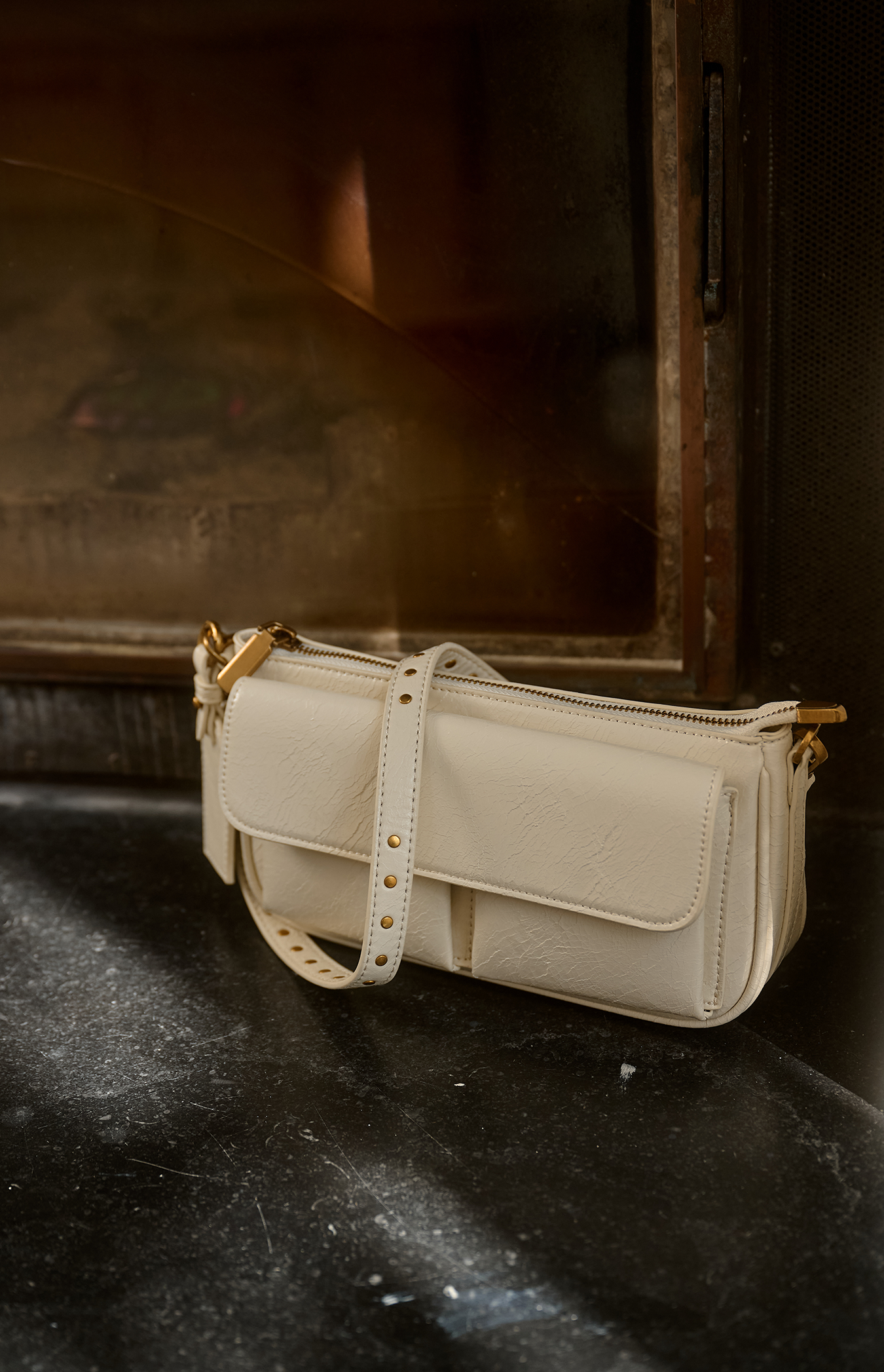 PHOEBE SHOULDER BAG – IVORY