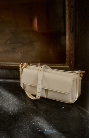 PHOEBE SHOULDER BAG – IVORY