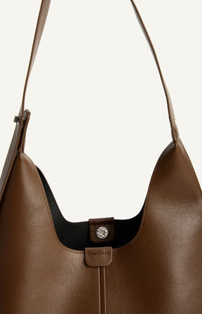 SHARMAINE SHOULDER BAG - ESPRESSO