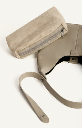 SHARMAINE SHOULDER BAG - STONE