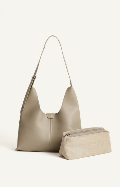 SHARMAINE SHOULDER BAG - STONE