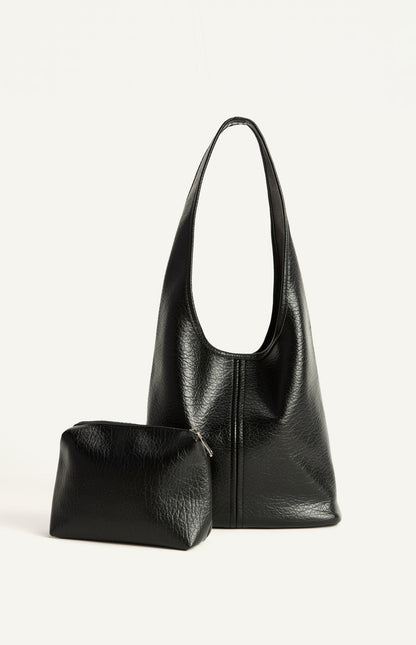 JOSEPHINE SHOULDER BAG - BLACK