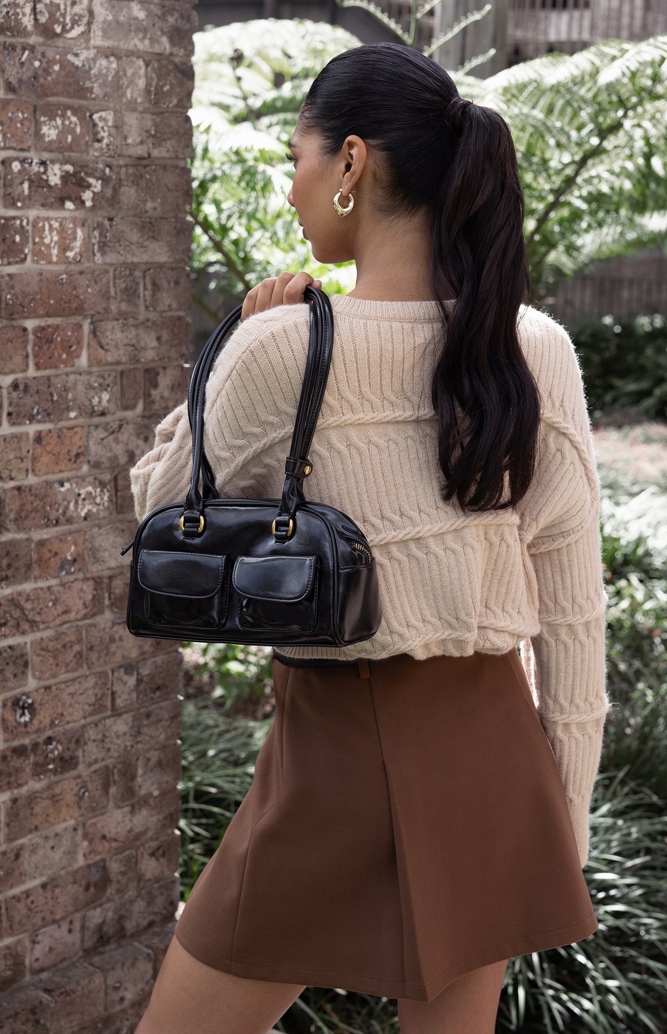 CHLOE SHOULDER BAG – BLACK