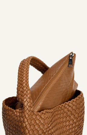 ANDREA SHOULDER BAG - CARAMEL