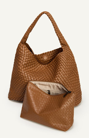 ANDREA SHOULDER BAG - CARAMEL