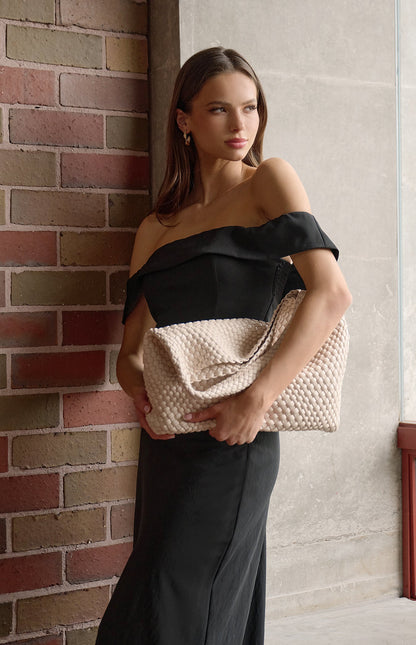 ANDREA SHOULDER BAG - IVORY