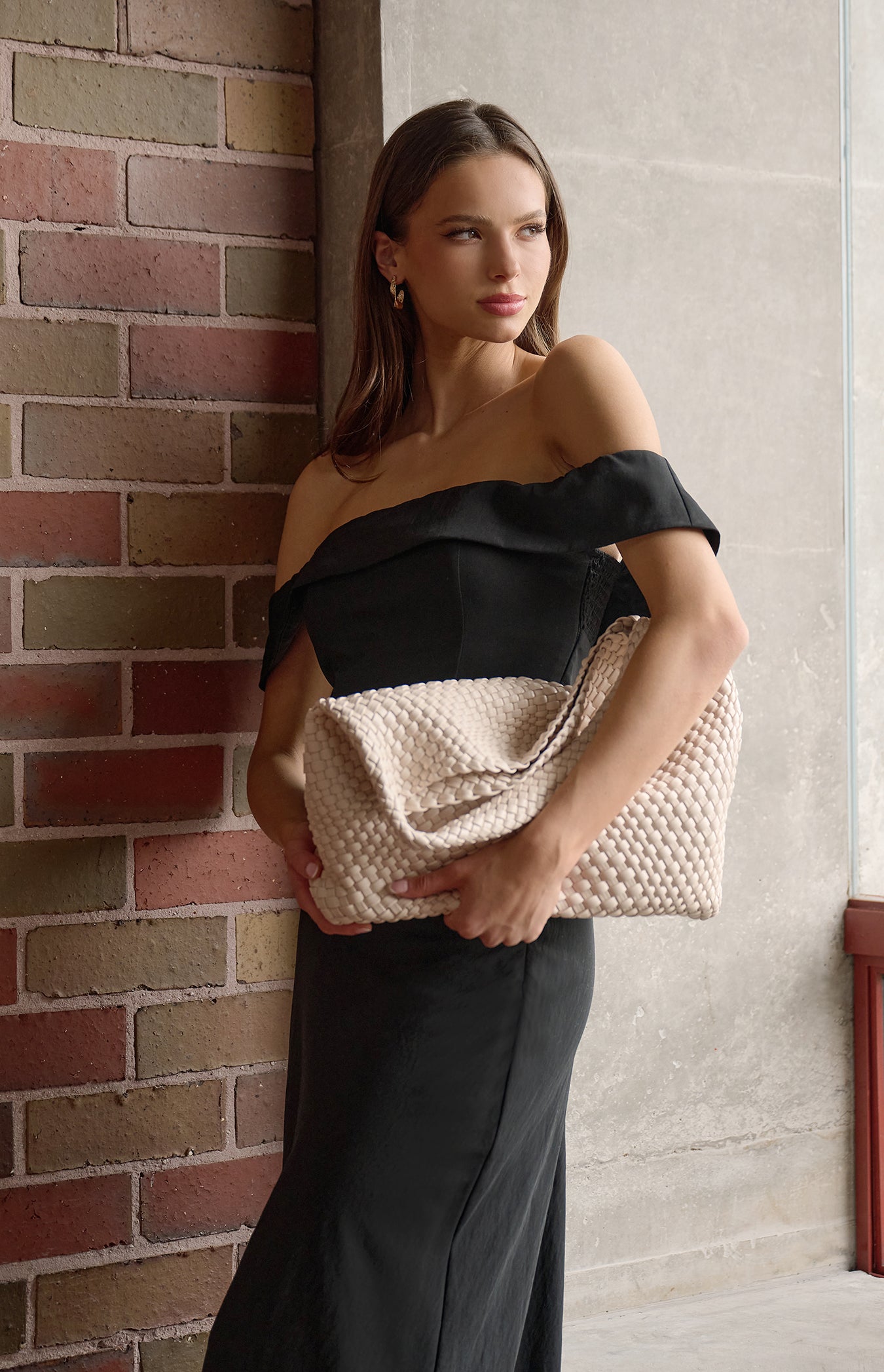 ANDREA SHOULDER BAG - IVORY