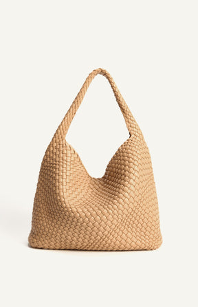 ANDREA SHOULDER BAG - LATTE