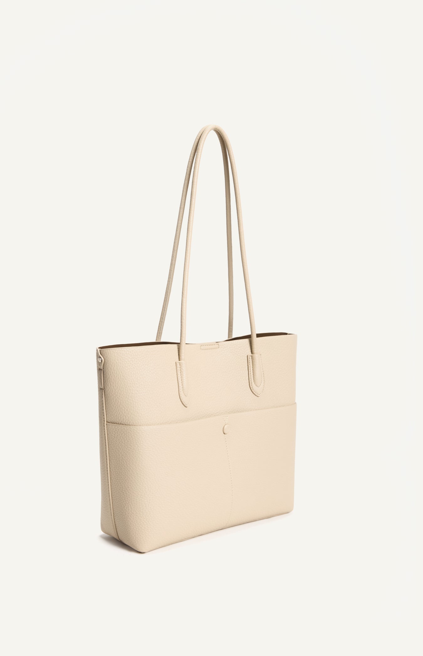 MONICA SHOULDER BAG – ALMOND