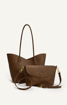 JENNY SHOULDER BAG – CHOCOLATE