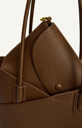 JENNY SHOULDER BAG – CHOCOLATE