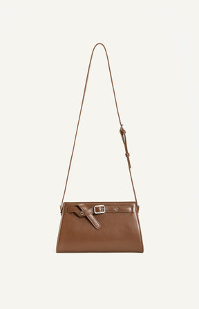 SOFIA SHOULDER BAG – CHOCOLATE