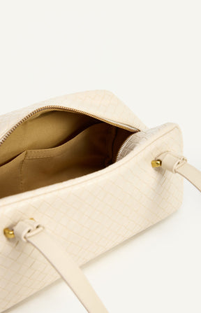 TATIANA SHOULDER BAG - BONE