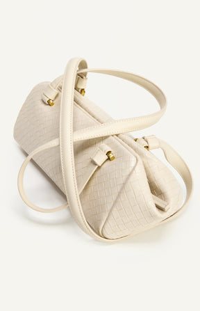 TATIANA SHOULDER BAG - BONE