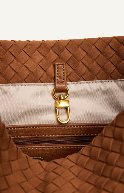 ARIA SHOULDER BAG - CARAMEL
