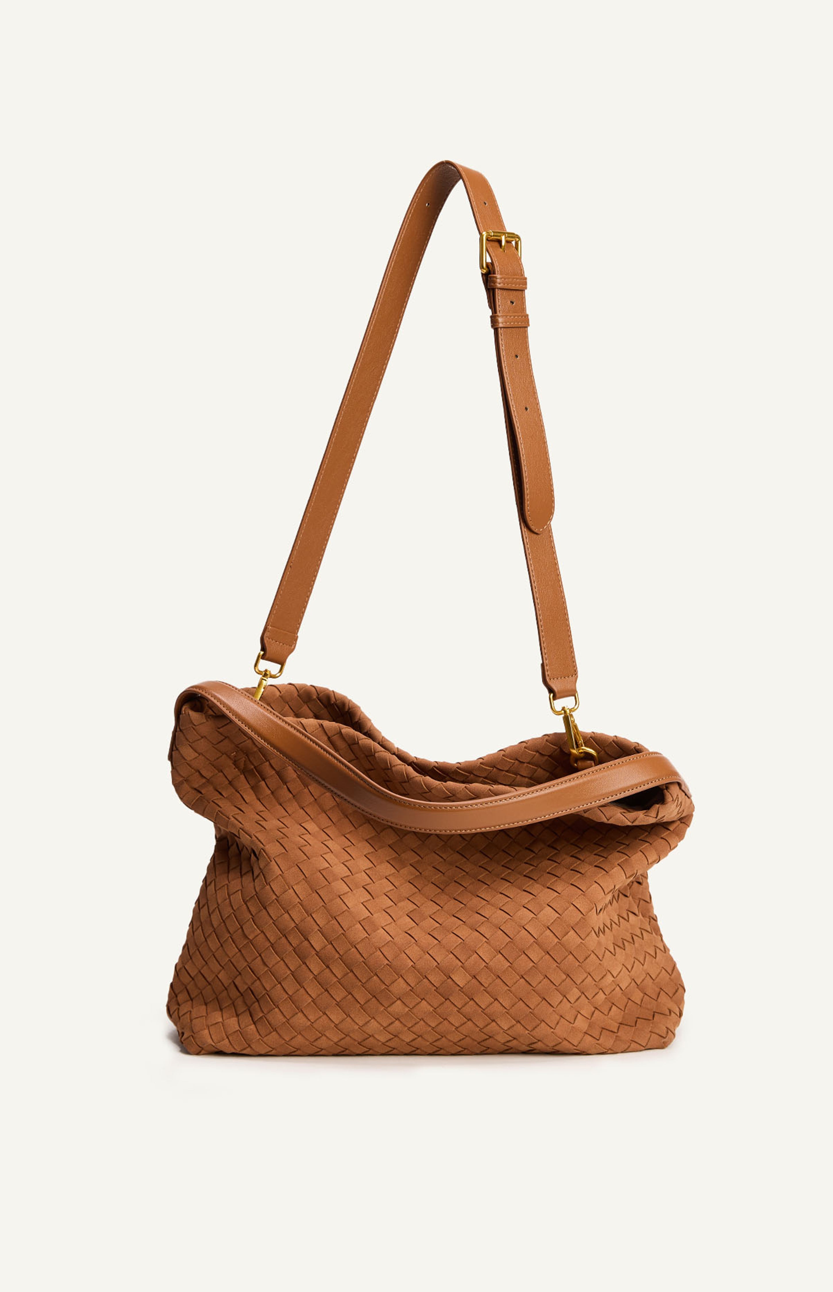 ARIA SHOULDER BAG - CARAMEL